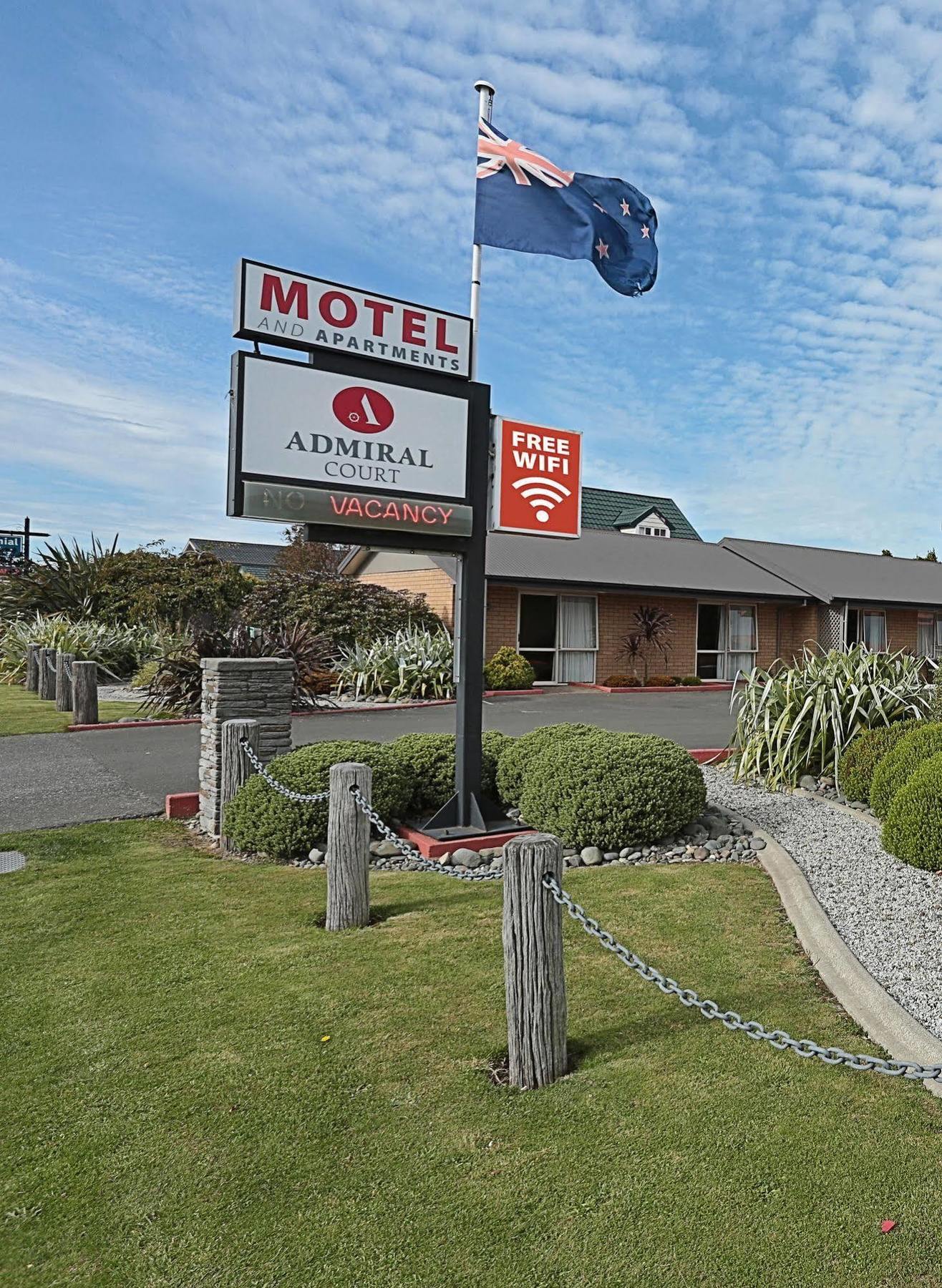 Admiral Court Motel & Apartments Invercargill Exterior photo